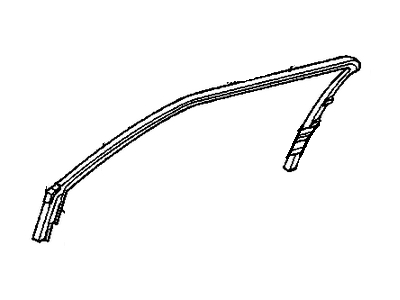 1988 Chevy Beretta Window Channel - 10103193