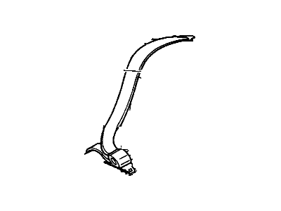 1995 Chevy Corsica Seat Belt - 12525455