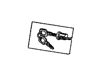 Chevy Spectrum Ignition Lock Assembly - 94148539