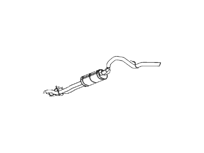 Chevy 15798958 Muffler