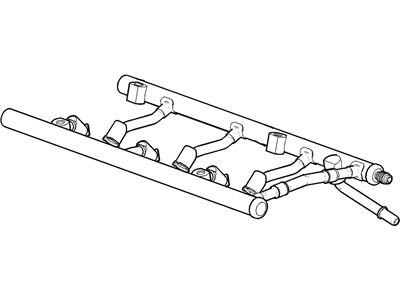 2016 Chevy Impala Fuel Rail - 92264711
