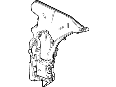 Cadillac Washer Reservoir - 23231226