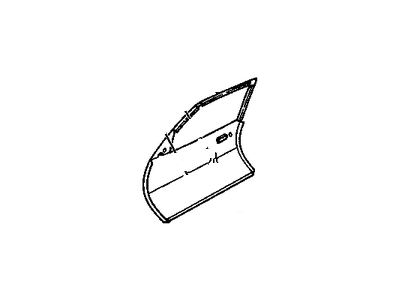 Chevy 12516558 Door Shell