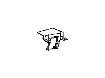 GM 25626882 Front Brace, Passenger Side
