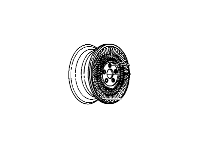 1991 Cadillac Fleetwood Spare Wheel - 12506715