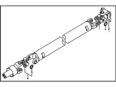 1998 Chevy Tracker Drive Shaft - 30018047