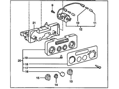 GM 94859832 Heater Control