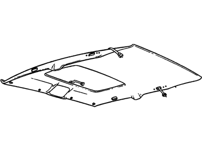 Cadillac 3635517 Headliner