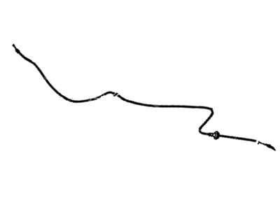 GM 15291414 Cable, Hood Latch