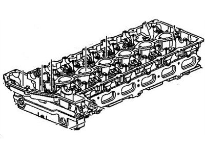 Chevy 19207470 Cylinder Head