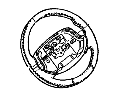 Chevy Impala Steering Wheel - 16822055
