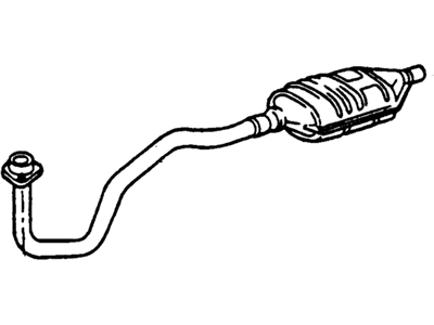 Pontiac LeMans Catalytic Converter - 96081957