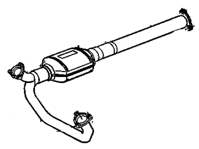 Chevy Express 2500 Catalytic Converter - 15152428