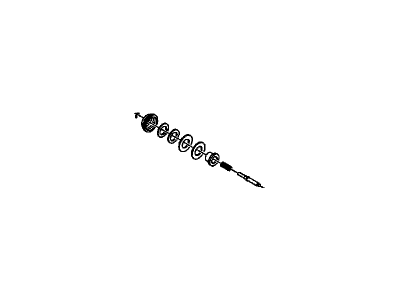 Chevy 24220757 PISTON KIT,3RD GEAR BAND SERVO(1 MARK LINE)(INCLUDES 58)
