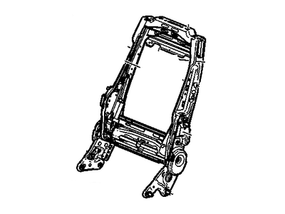 GM 19124273 Frame, Front Seat Back