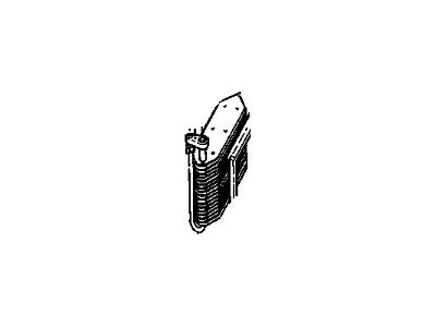 Cadillac 3092972 Evaporator Core