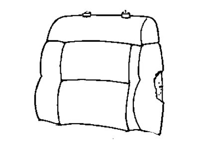 1994 Cadillac DeVille Seat Cushion Pad - 16736902