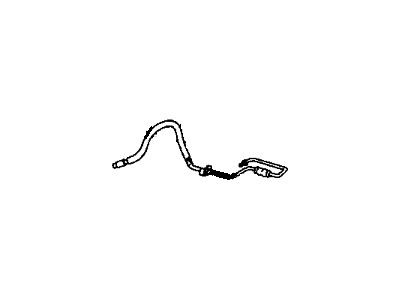 Oldsmobile Calais Power Steering Hose - 7845577