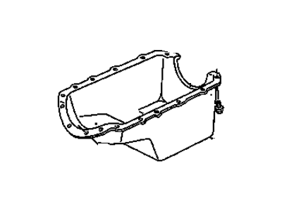 Chevy S10 Blazer Oil Pan - 14077881