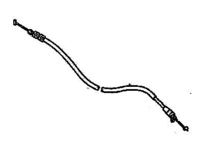 2004 Pontiac Vibe Throttle Cable - 88969658