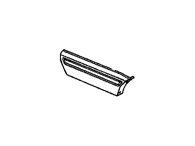 1988 Pontiac Sunbird Door Moldings - 20696775