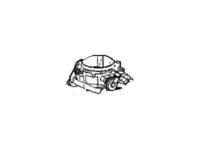 GMC Jimmy Throttle Body - 17096175