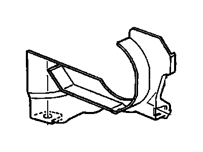 GM 24233382 Cover, Flywheel & Clutch & Converter Housing