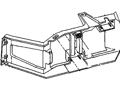 Cadillac 3525767 Mount Panel
