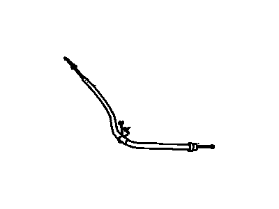 1987 Buick Riviera Parking Brake Cable - 1642672