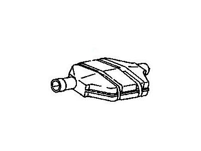 Chevy C2500 Suburban Catalytic Converter - 12541380
