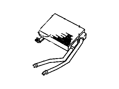 Cadillac Heater Core - 19131984
