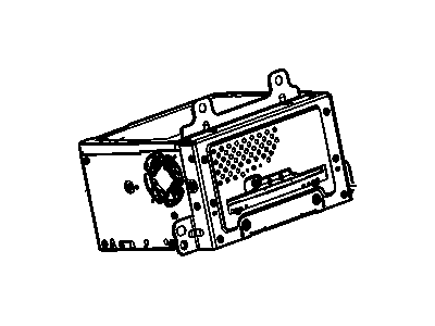 Chevy 84026079 RADIO,RECEIVER(LABELED 84026079)
