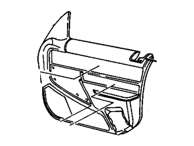 GM 10195787 Retractor Bezel