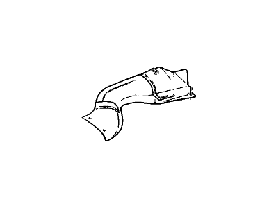 1999 Cadillac Catera Exhaust Heat Shield - 90499167