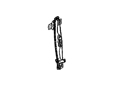 Buick 25901213 REGULATOR,FRONT SIDE DOOR WINDOW(INCLUDES 13)