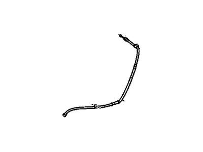 2010 Chevy Corvette Parking Brake Cable - 25955613