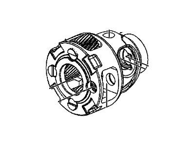 GM 24267367 Carrier, Final Drive, Front