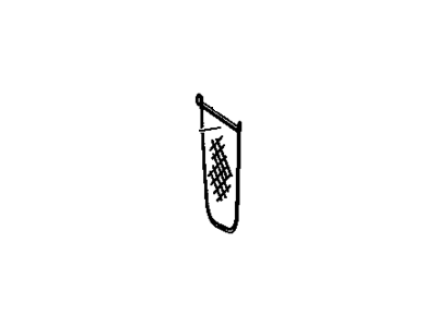 GM 15025254 Net, Cargo Compartment Cover