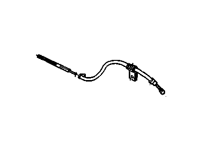 2004 Pontiac Aztek Parking Brake Cable - 10308437