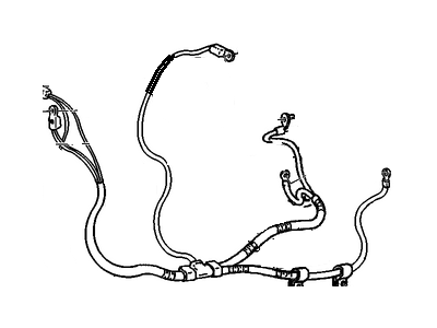 Cadillac 12157346 Positive Cable