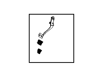 GM 96470130 Pedal, Brake