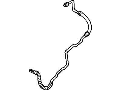 Cadillac 26048968 Upper Return Hose