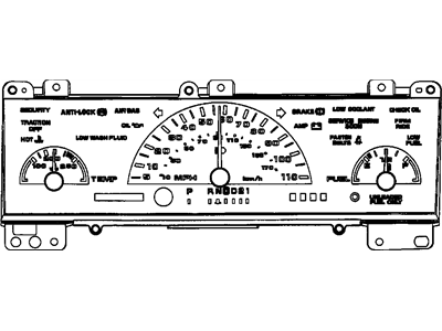 Oldsmobile 88 Speedometer - 16170303
