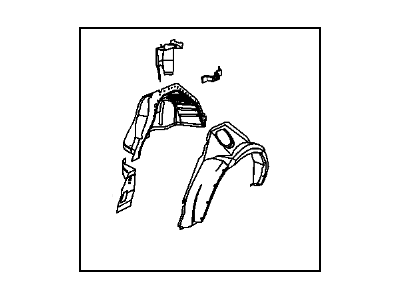 Buick 25622890 Wheelhouse Assembly