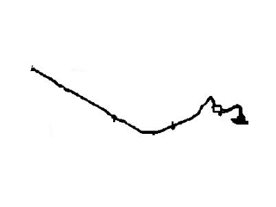 Pontiac 96889763 PIPE,REAR BRAKE(2ND)(*KIT1)