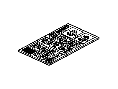 Buick 22575256 Label