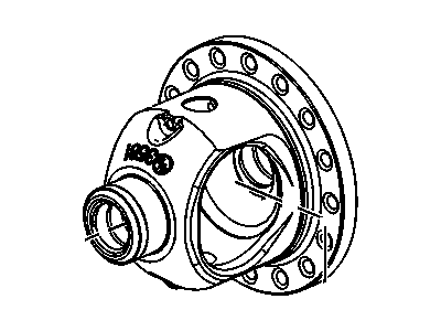 Chevy 24267615 CARRIER,FRONT DIFFERENTIAL(SEE GROUP 04.000 "FRONT DIFFERENTIAL CARRIER" FOR DETAILED ILLUSTRATED VIEW)