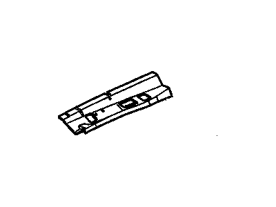 GM 15738087 Rail, Roof Panel, Inner