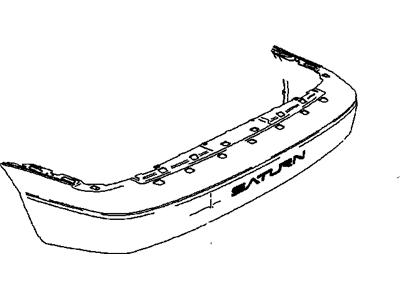 Saturn SW2 Bumper - 21112223