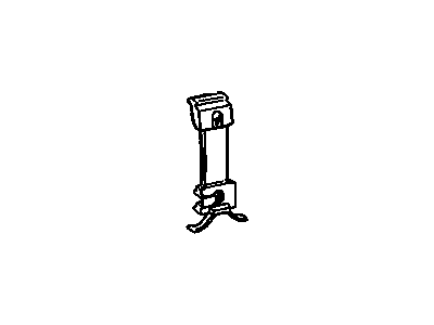 GM 25552857 Body Side Molding Clip